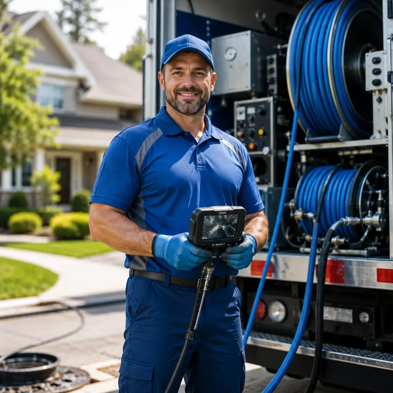 Local outdoor drain cleaning specialists in Hanover, IL